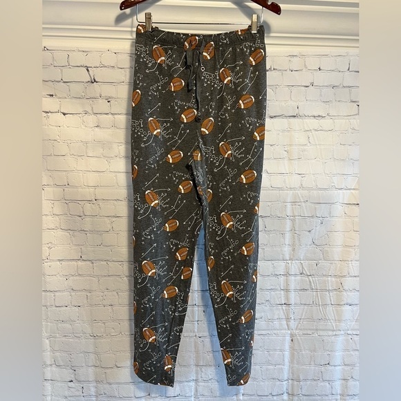 🌺 3/$15 New Mens Joe Boxer Football Play Print Drawstring Lounge Sleep Pants XL - Picture 5 of 7